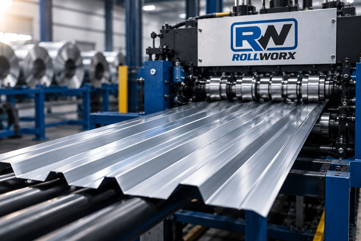 roll worx roll forming equipment metal panels