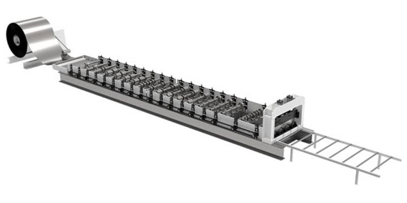 rendering panel roll former
