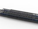 rendering roofing panel roll former