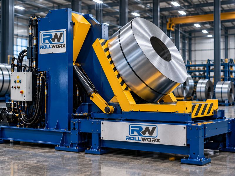 hydraulic coil upender